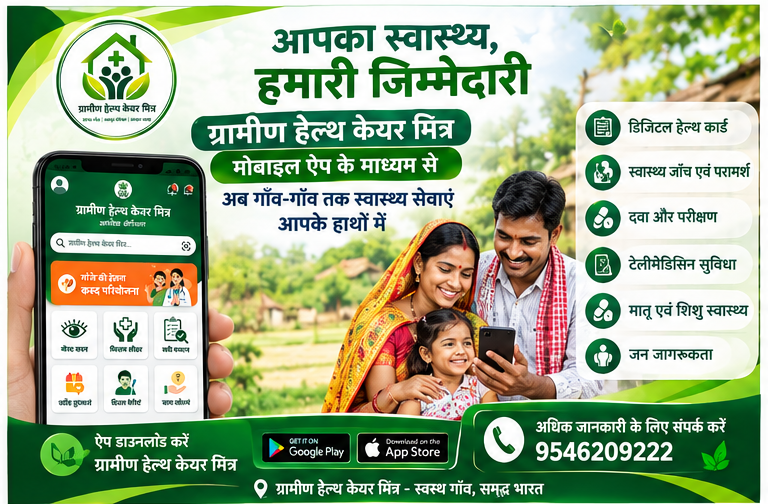 ग्रामीण हेल्थ केयर मित्र बैनर 5